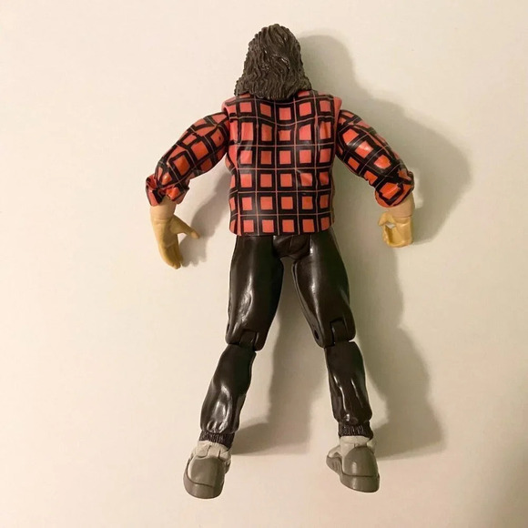 Vintage 1999 Cactus Jack Mick Foley WWF Jakks Pacific Titan Tron Live Figure - Picture 14 of 15